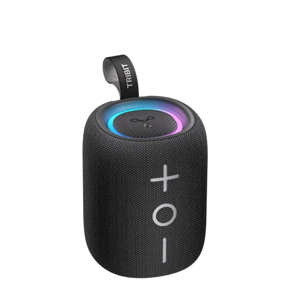 Mini Bluetooth Speake with Waterproof and 12H Playtime (Black)