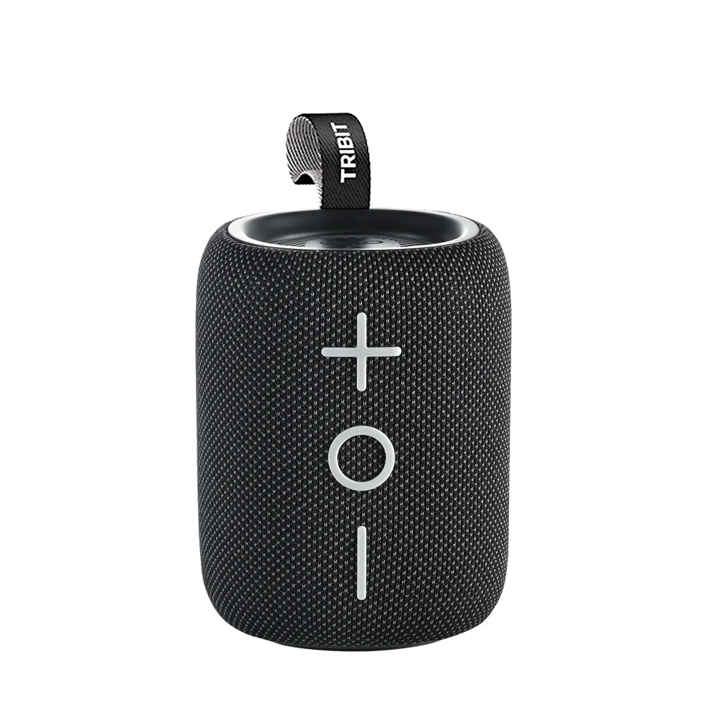 Mini Bluetooth Speake with Waterproof and 12H Playtime (Black)