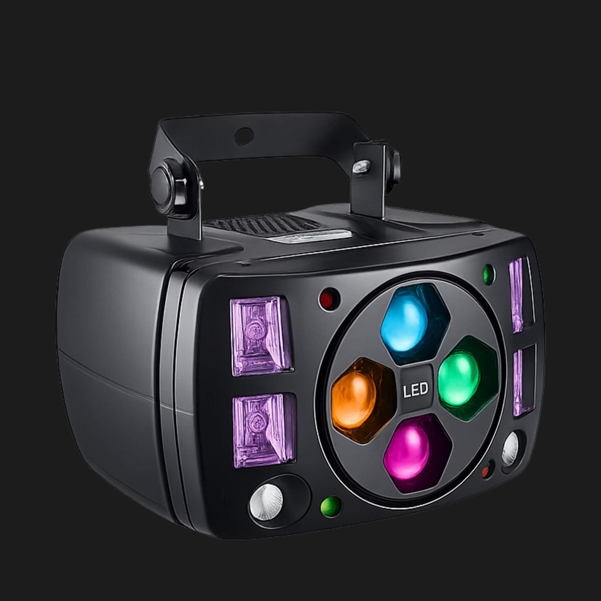 X25 Sound Active 4in1 Party Light 80W RGBW Laser Strobe for DJs